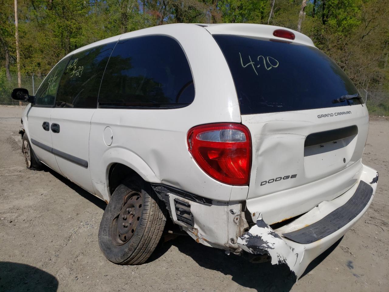 Photo 3 from auction – 2007 DODGE GRAND CARA with VIN 1D8GP24E37B242664