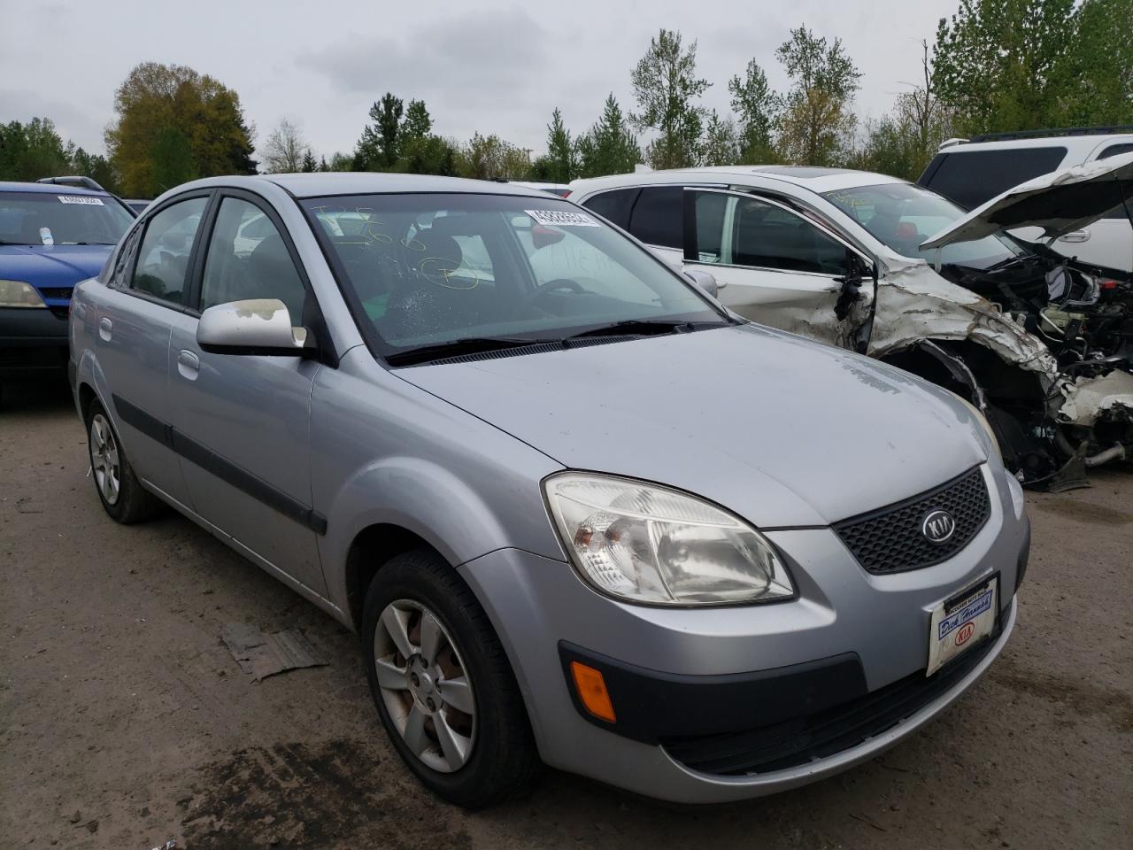Photo 9 from auction – 2007 KIA RIO BASE with VIN KNADE123676249651