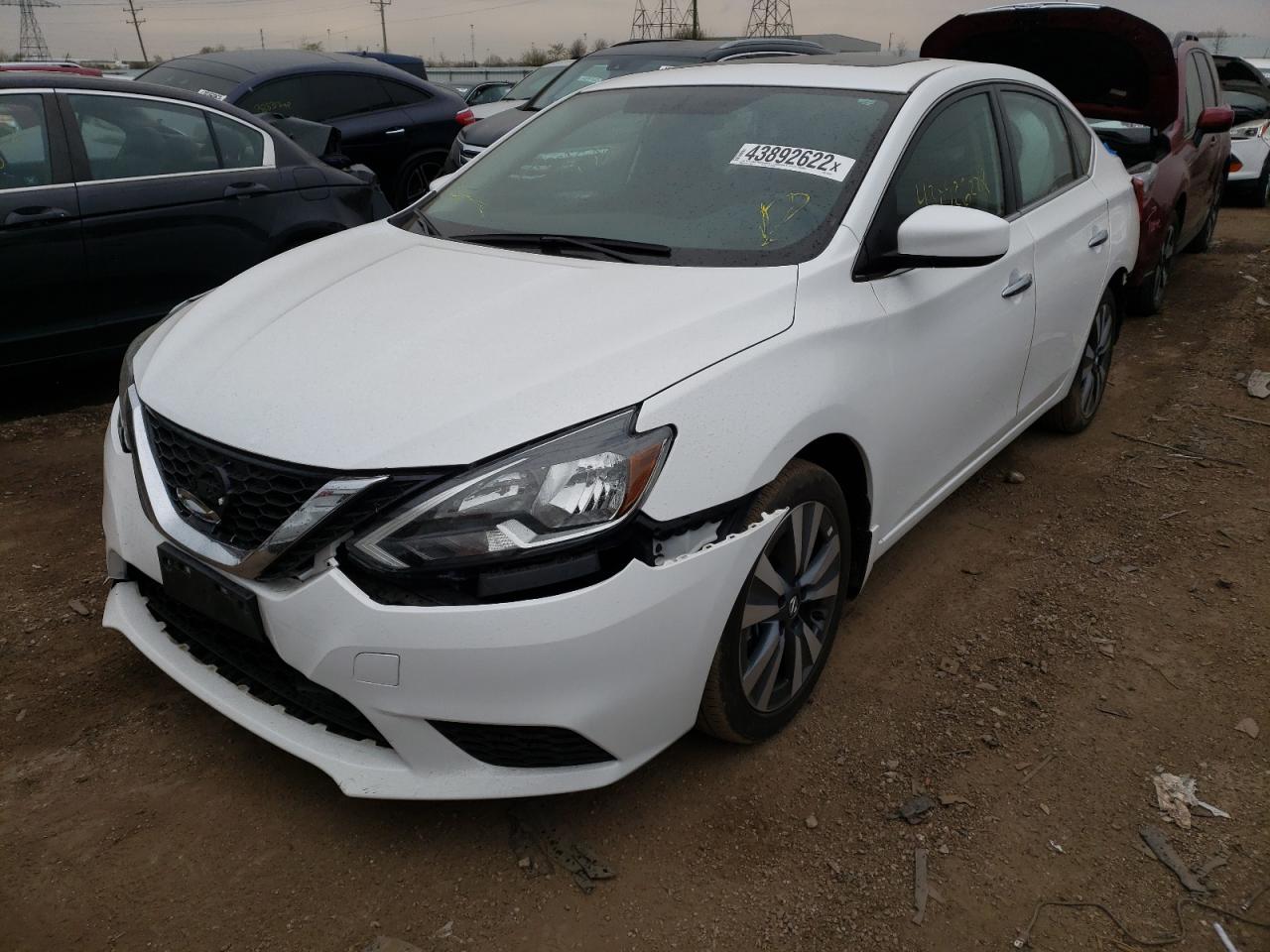 Photo 2 from auction – 2019 NISSAN SENTRA S with VIN 3N1AB7AP1KY457527
