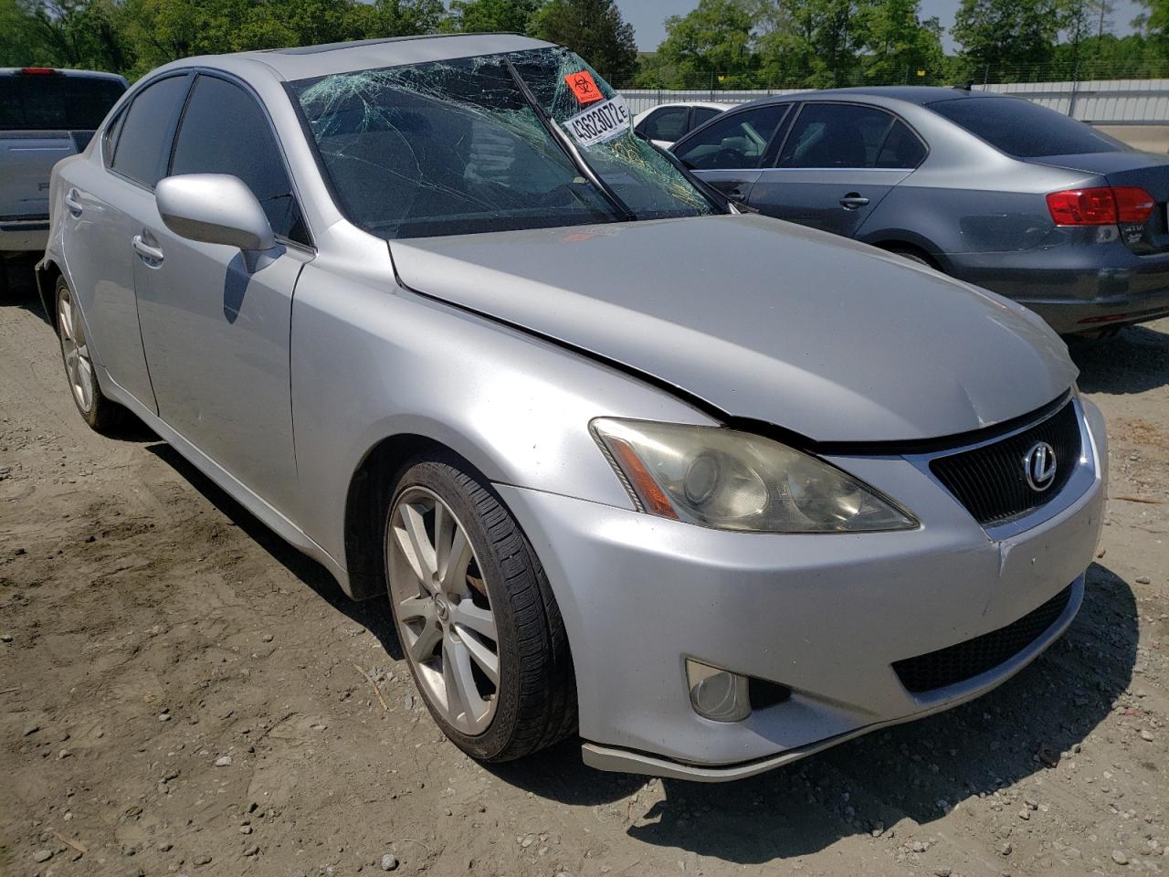LEXUS IS 350 2007 with VIN JTHBE262472010011 - Photo from auction