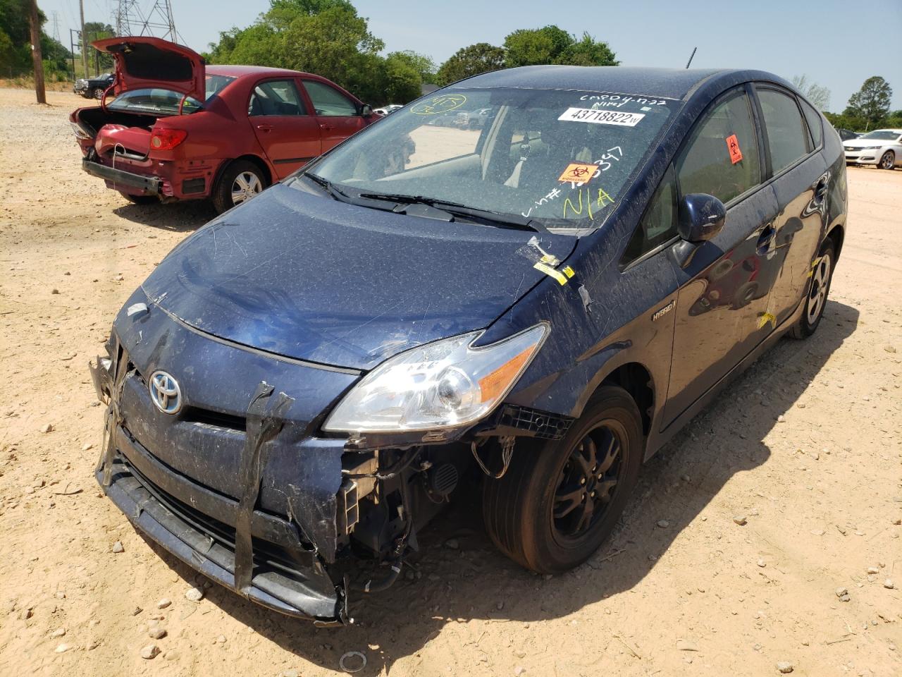 Photo 2 from auction – 2013 TOYOTA PRIUS with VIN JTDKN3DU3D1723897