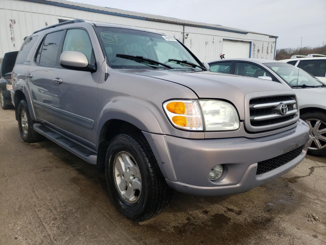 TOYOTA SEQUOIA LI 2002 with VIN 5TDBT48A52S096373 - Photo from auction
