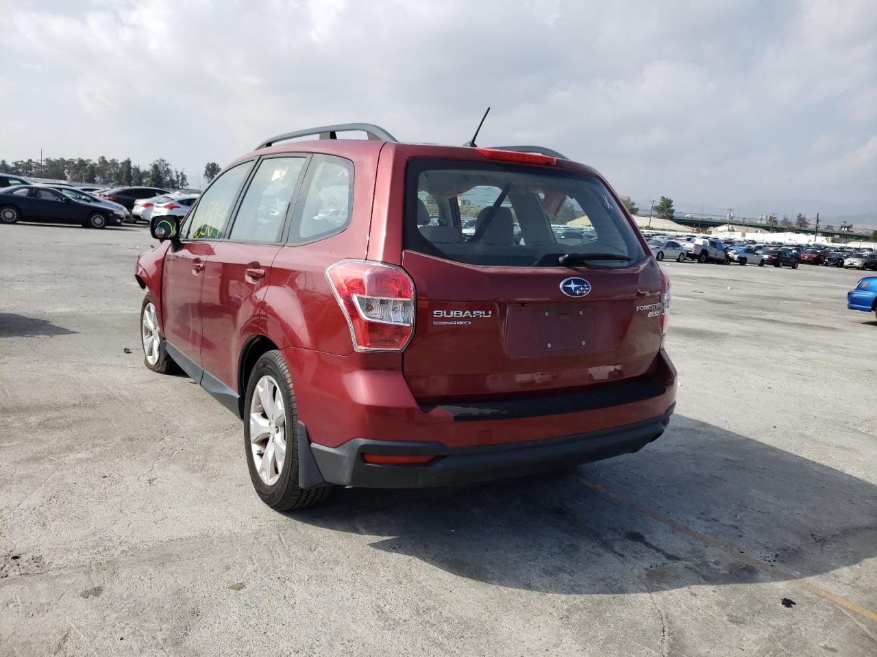 Photo 3 from auction – 2015 SUBARU FORESTER 2 with VIN JF2SJABC3FH564689