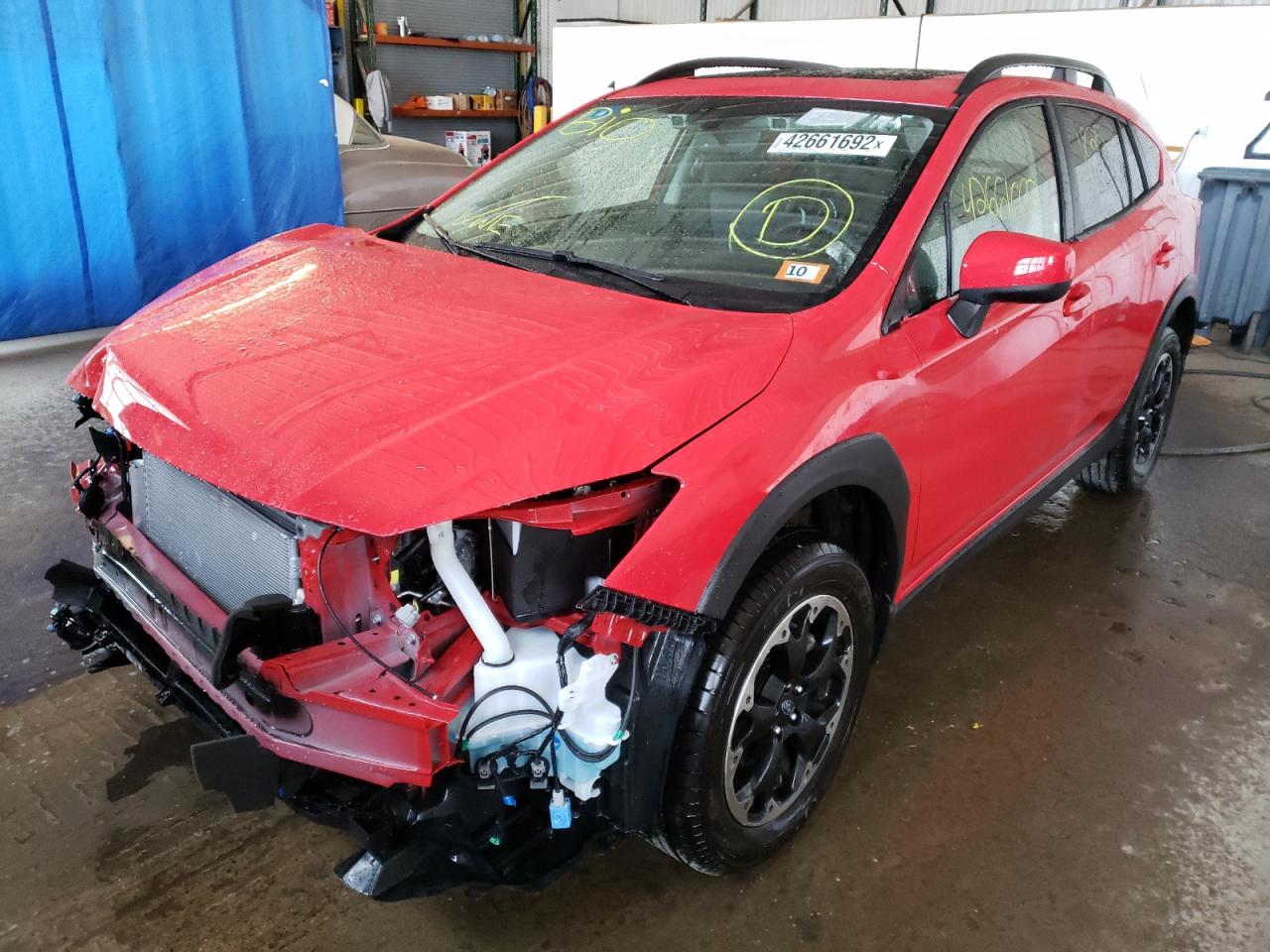 Photo 2 from auction – 2021 SUBARU CROSSTREK with VIN JF2GTAEC1MH661303