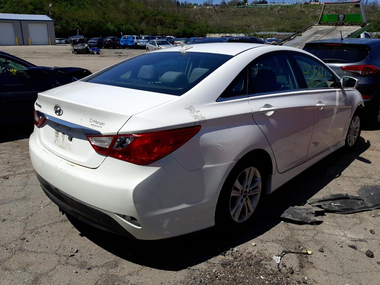Photo 4 from auction – 2014 HYUNDAI SONATA GLS with VIN 5NPEB4AC5EH838910