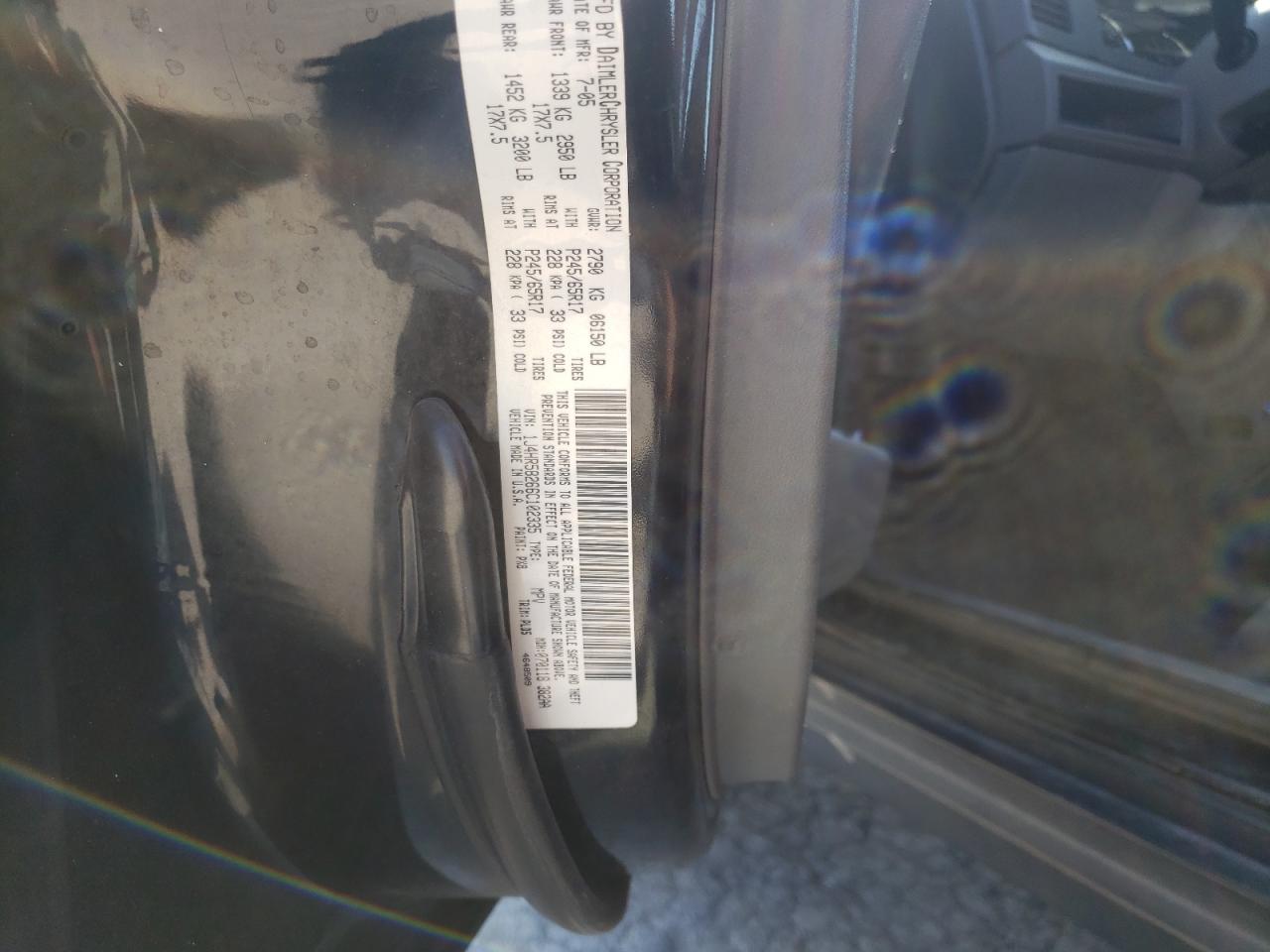 Photo 10 from auction – 2006 JEEP GRAND CHER with VIN 1J4HR58266C102335