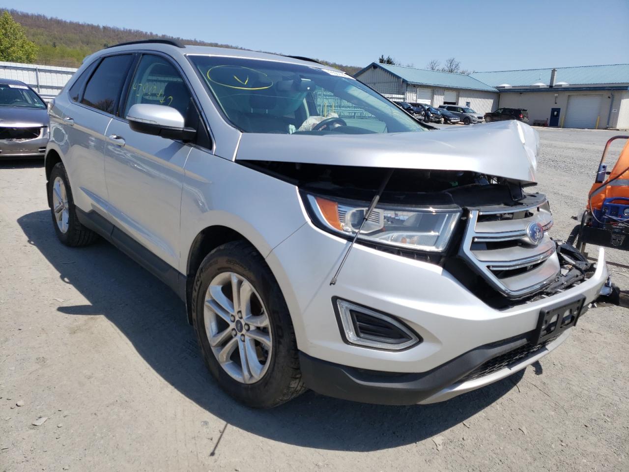 FORD EDGE SEL 2015 with VIN 2FMTK4J91FBC05258 - Photo from auction