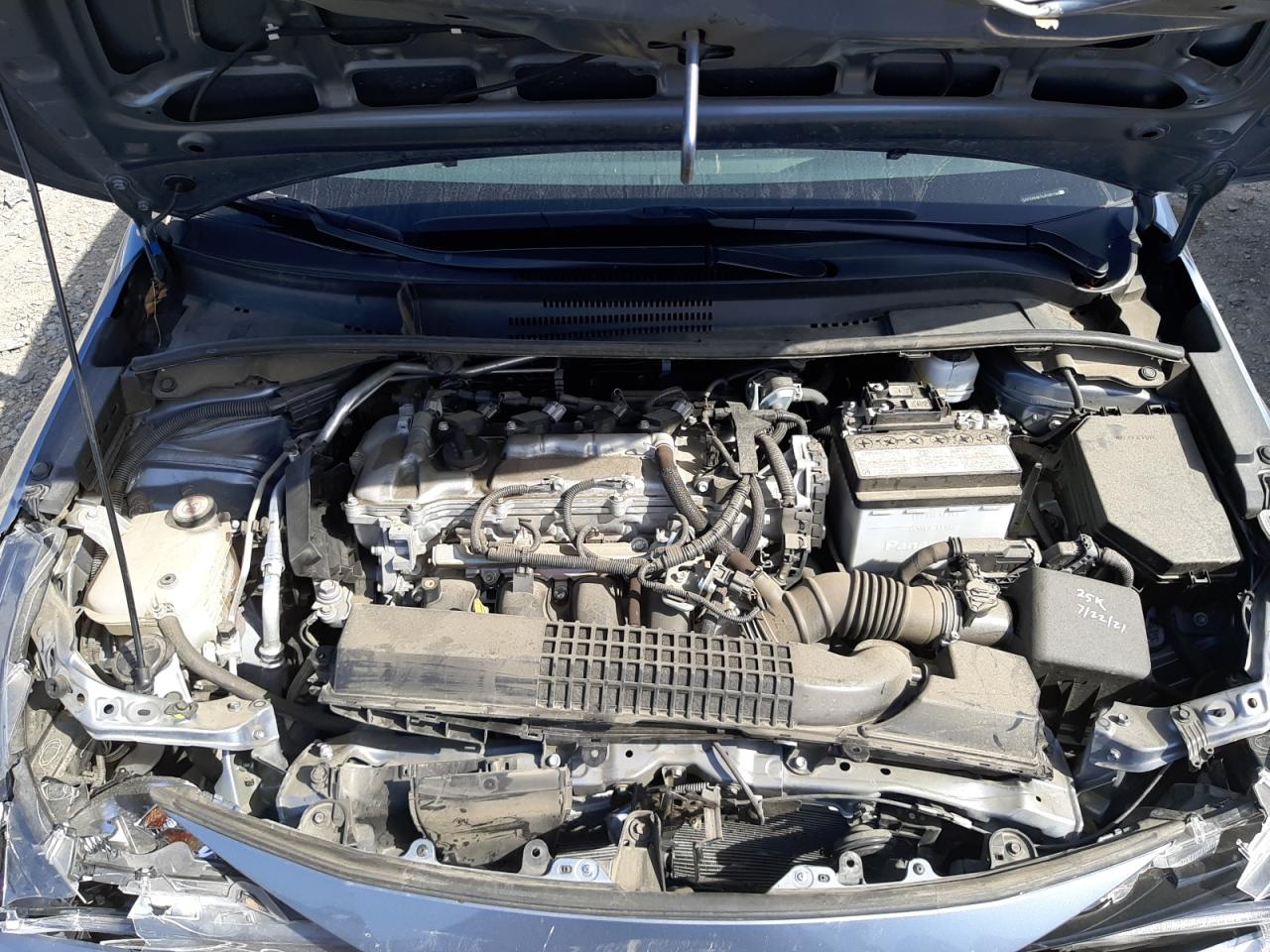 Photo 7 from auction – 2020 TOYOTA COROLLA LE with VIN 5YFEPRAE7LP107766