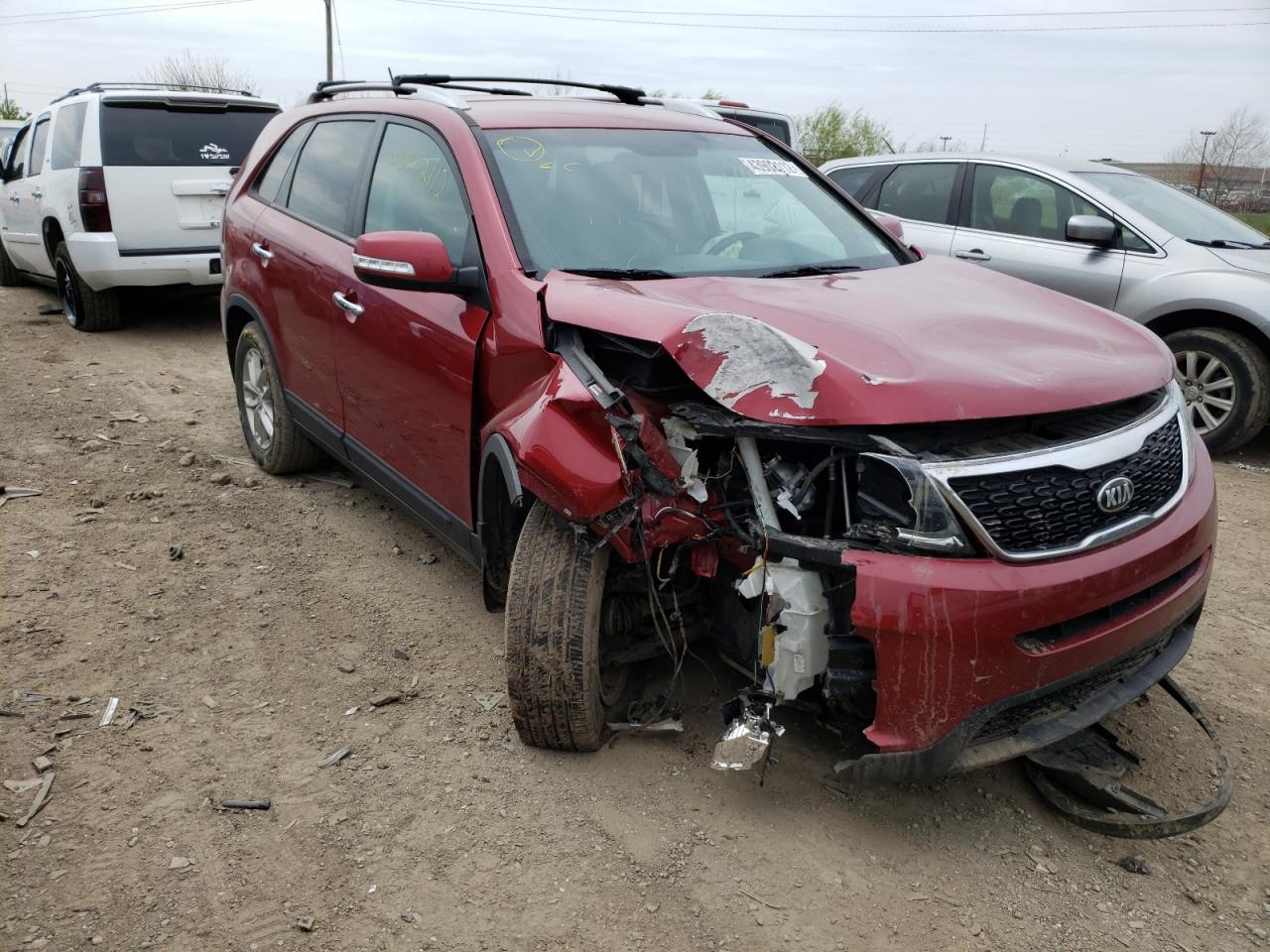 Photo 1 from auction – 2015 KIA SORENTO LX with VIN 5XYKT3A68FG662254