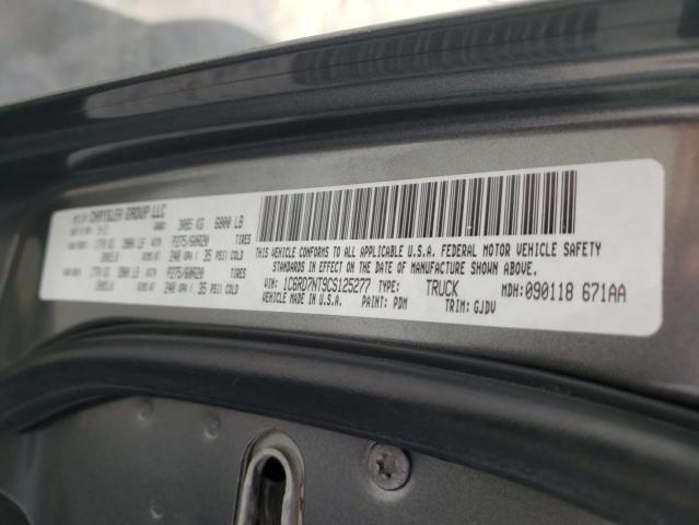 Photo 10 from auction – 2012 DODGE RAM 1500 L with VIN 1C6RD7NT9CS125277