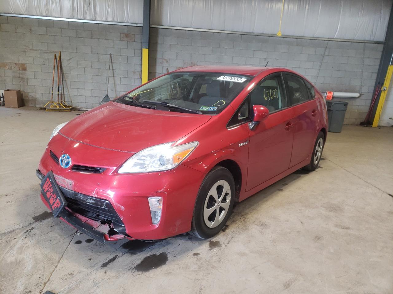 Photo 2 from auction – 2014 TOYOTA PRIUS with VIN JTDKN3DU4E1742153