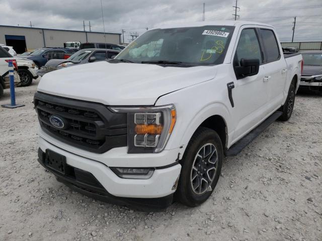 Photo 2 from auction – 2021 FORD F150 SUPER with VIN 1FTEW1CP0MKD21839