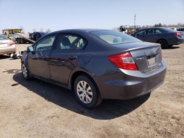 Photo 3 from auction – 2012 HONDA CIVIC LX with VIN 2HGFB2F43CH106552