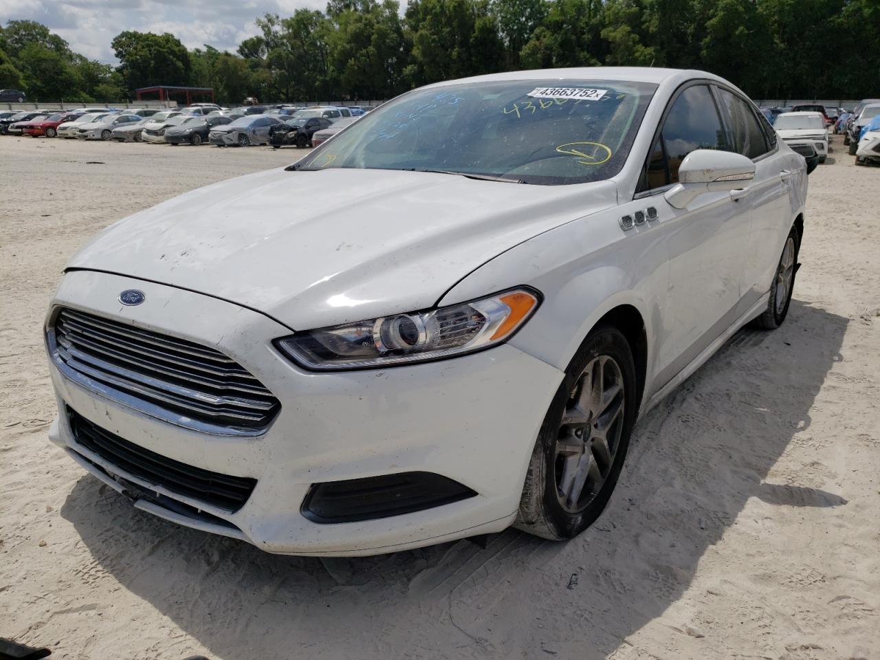 Photo 2 from auction – 2016 FORD FUSION SE with VIN 3FA6P0H77GR383703