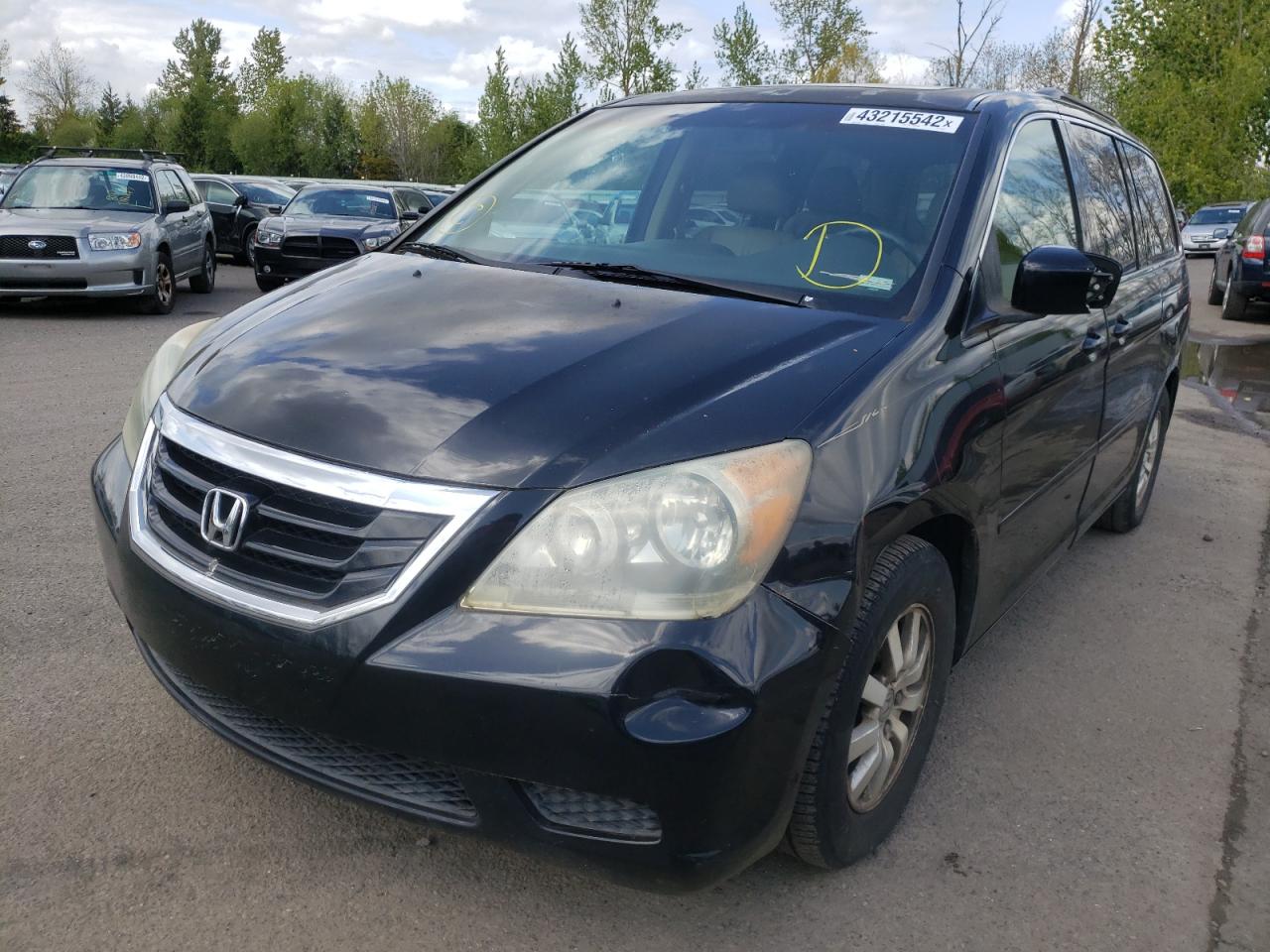 Photo 15 from auction – 2008 HONDA ODYSSEY EX with VIN 5FNRL38698B094966