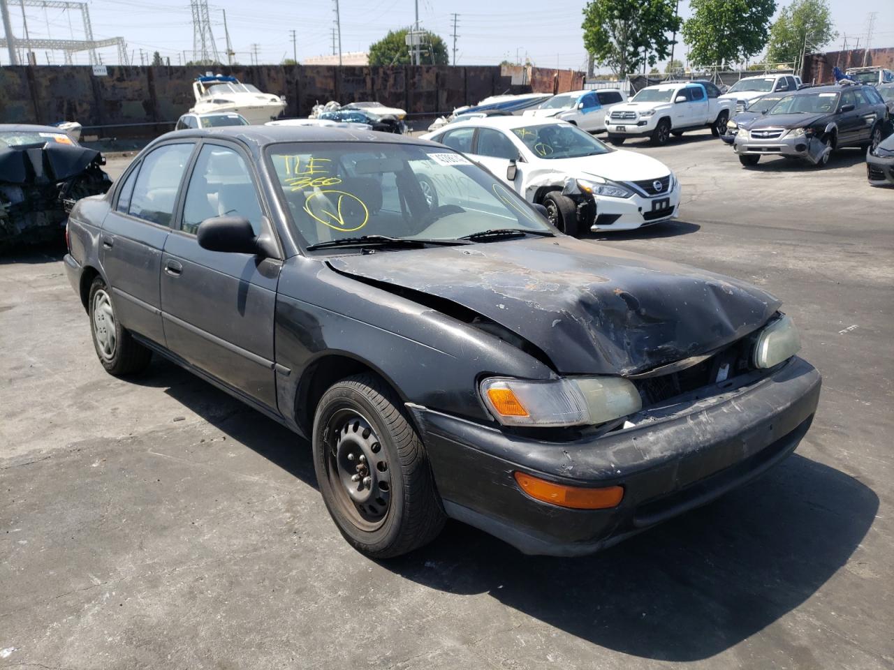 TOYOTA COROLLA 1996 with VIN 1NXBB02E8TZ437166 - Photo from auction
