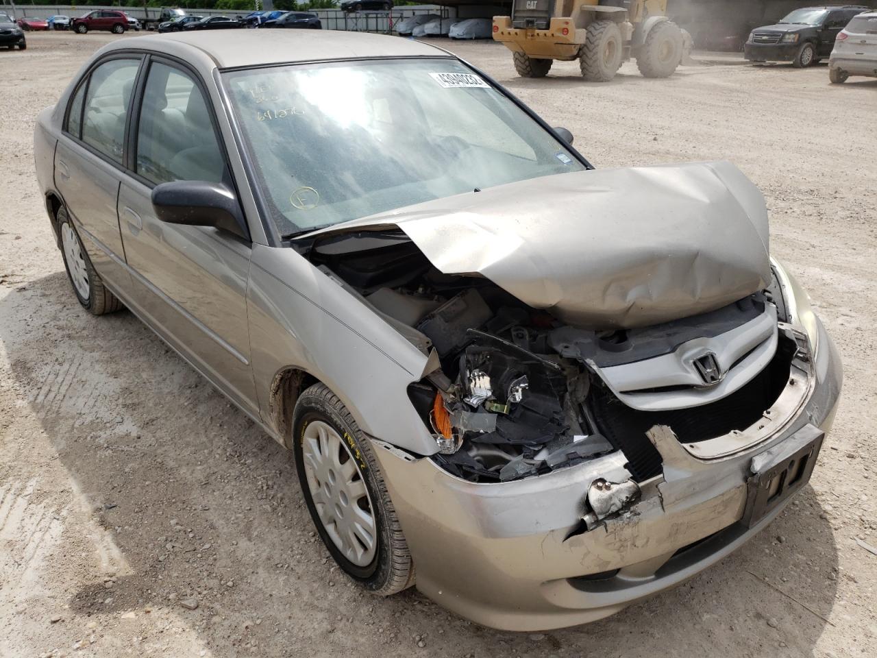 HONDA CIVIC LX 2004 with VIN 2HGES16564H641276 - Photo from auction