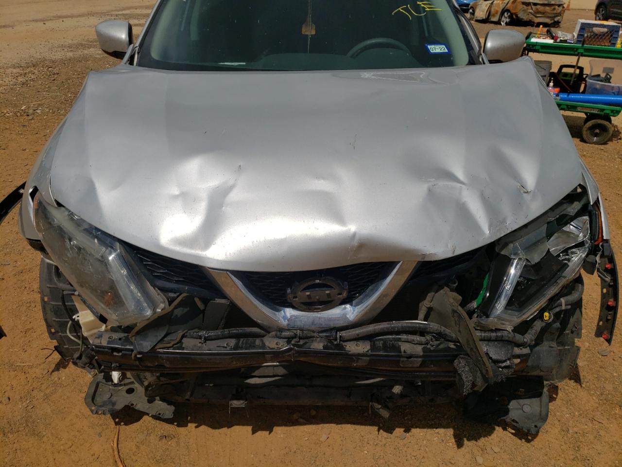 Photo 7 from auction – 2016 NISSAN ROGUE S with VIN 5N1AT2MT2GC824856