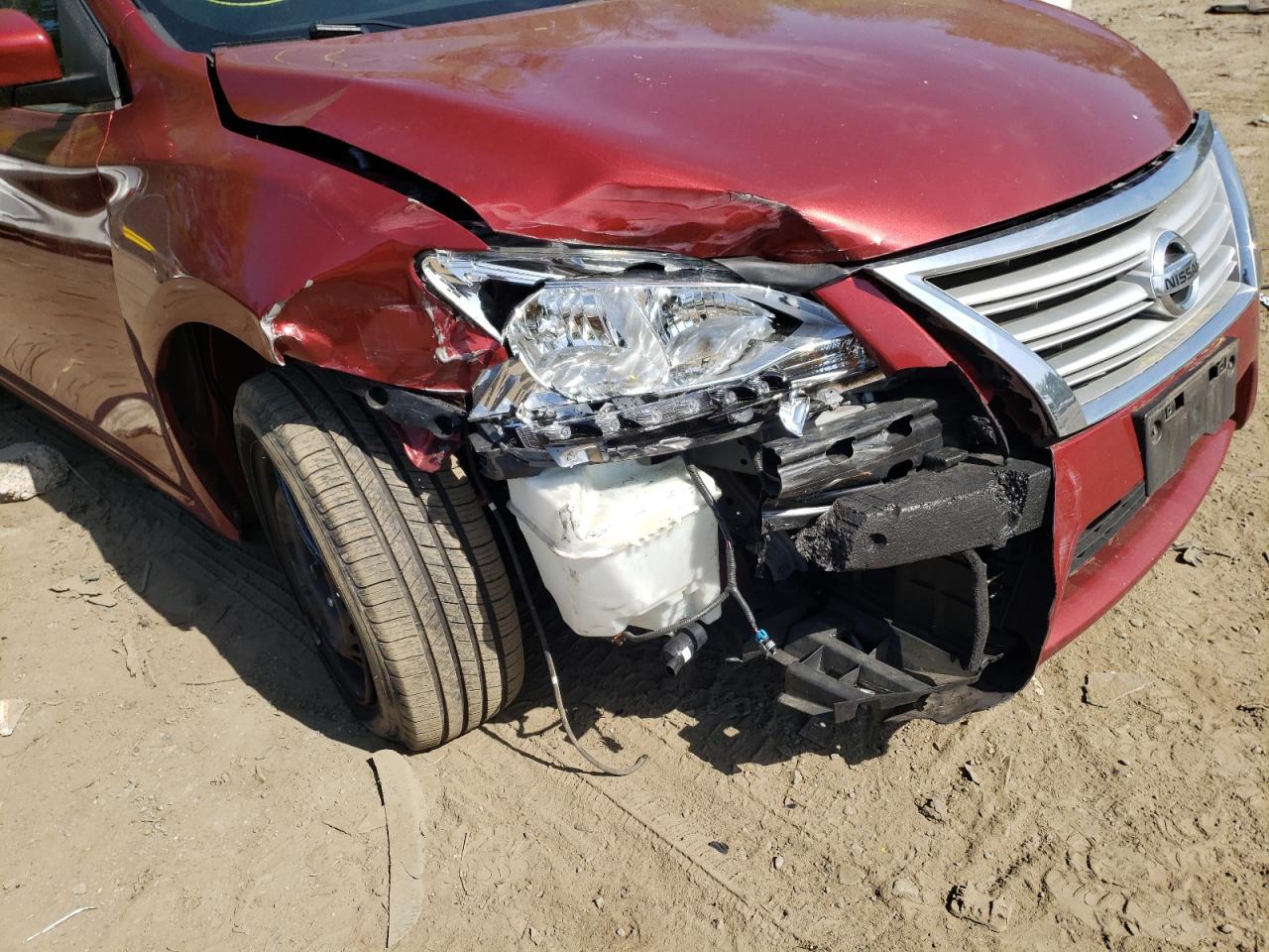 Photo 9 from auction – 2015 NISSAN SENTRA S with VIN 3N1AB7AP2FY228036