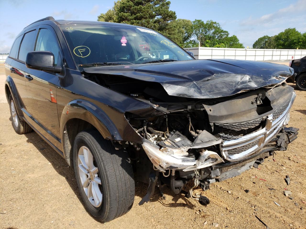 DODGE JOURNEY SX 2013 with VIN 3C4PDCBG5DT547059 - Photo from auction