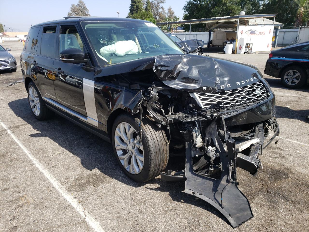 LAND ROVER RANGE ROVE 2021 with VIN SALGS2RU9MA435909 - Photo from auction