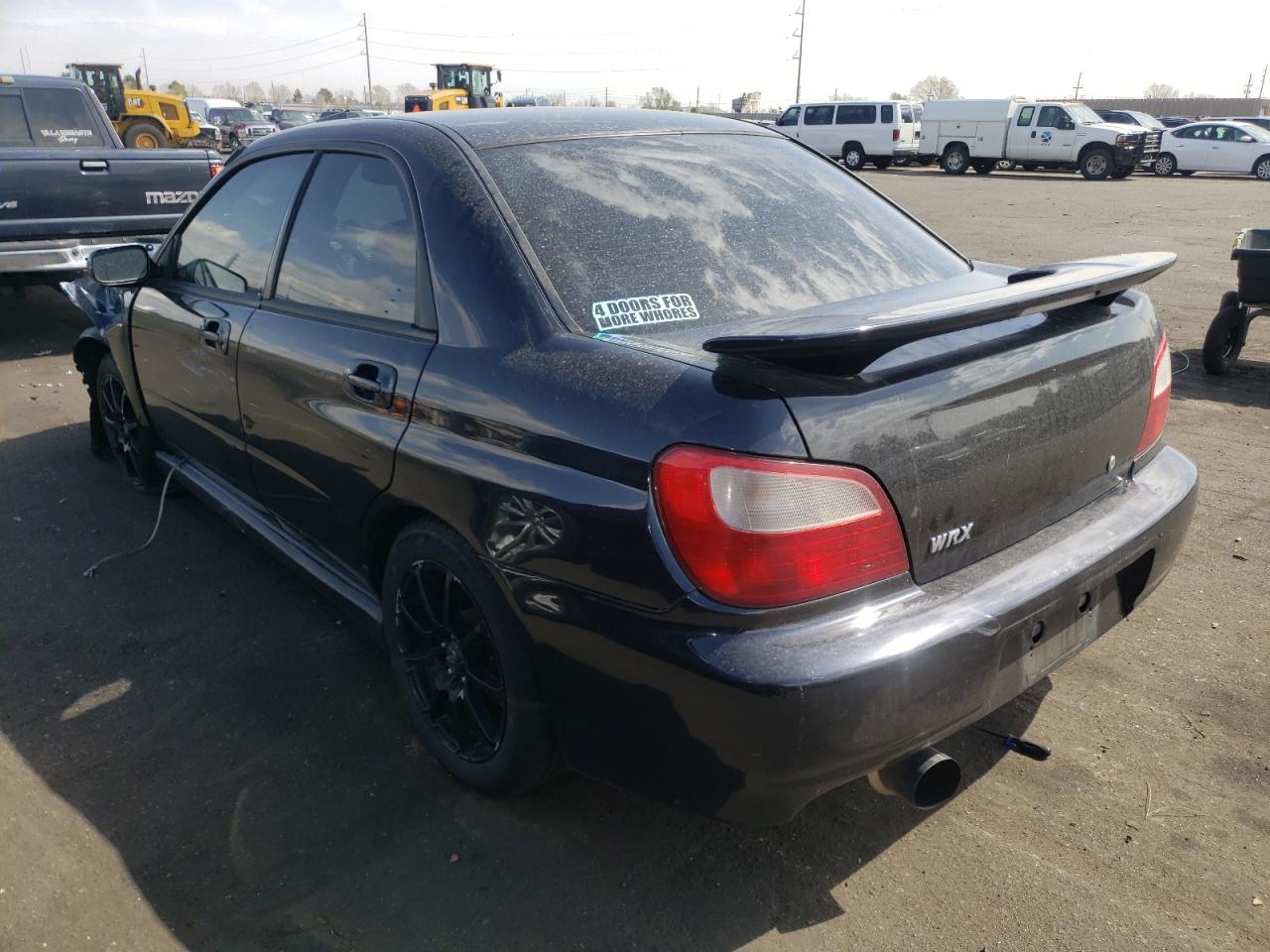 Photo 3 from auction – 2002 SUBARU IMPREZA WR with VIN JF1GD29642G510342