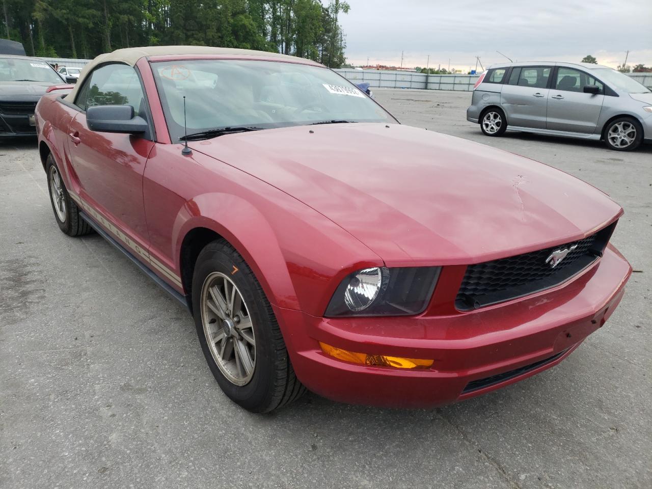 Photo 1 from auction – 2005 FORD MUSTANG with VIN 1ZVFT84N055188399