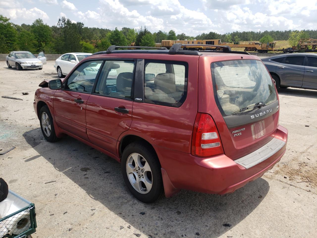 Photo 3 from auction – 2003 SUBARU FORESTER 2 with VIN JF1SG65683H725684