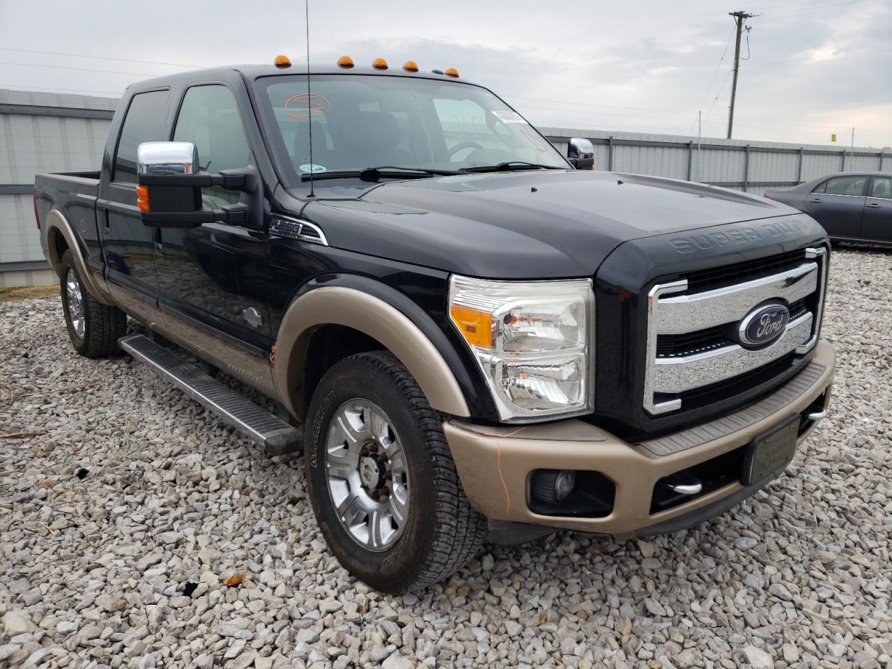 FORD F250 SUPER 2012 with VIN 1FT7W2BT0CEC17524 - Photo from auction