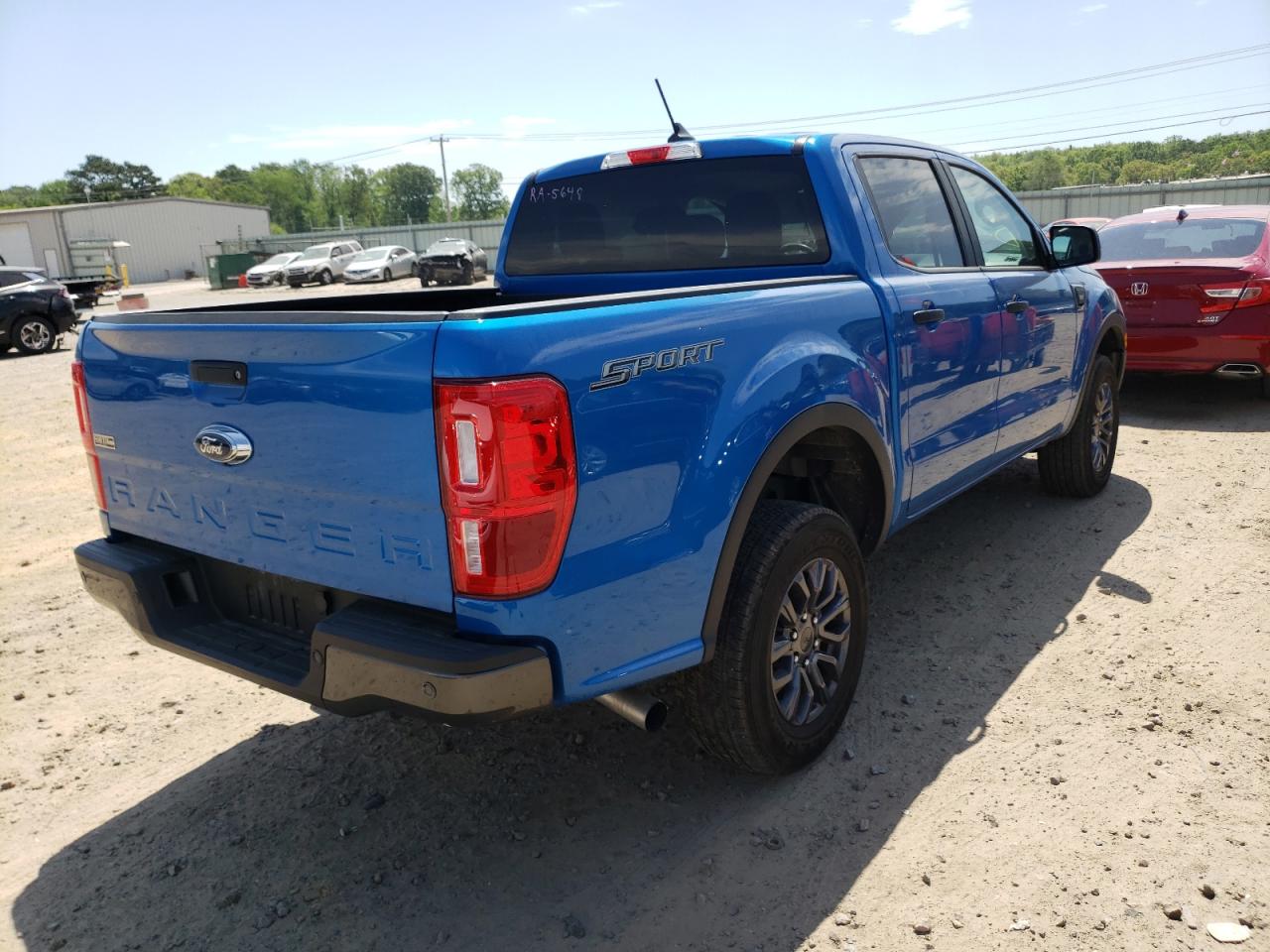 Photo 4 from auction – 2021 FORD RANGER XL with VIN 1FTER4EH7MLD35648
