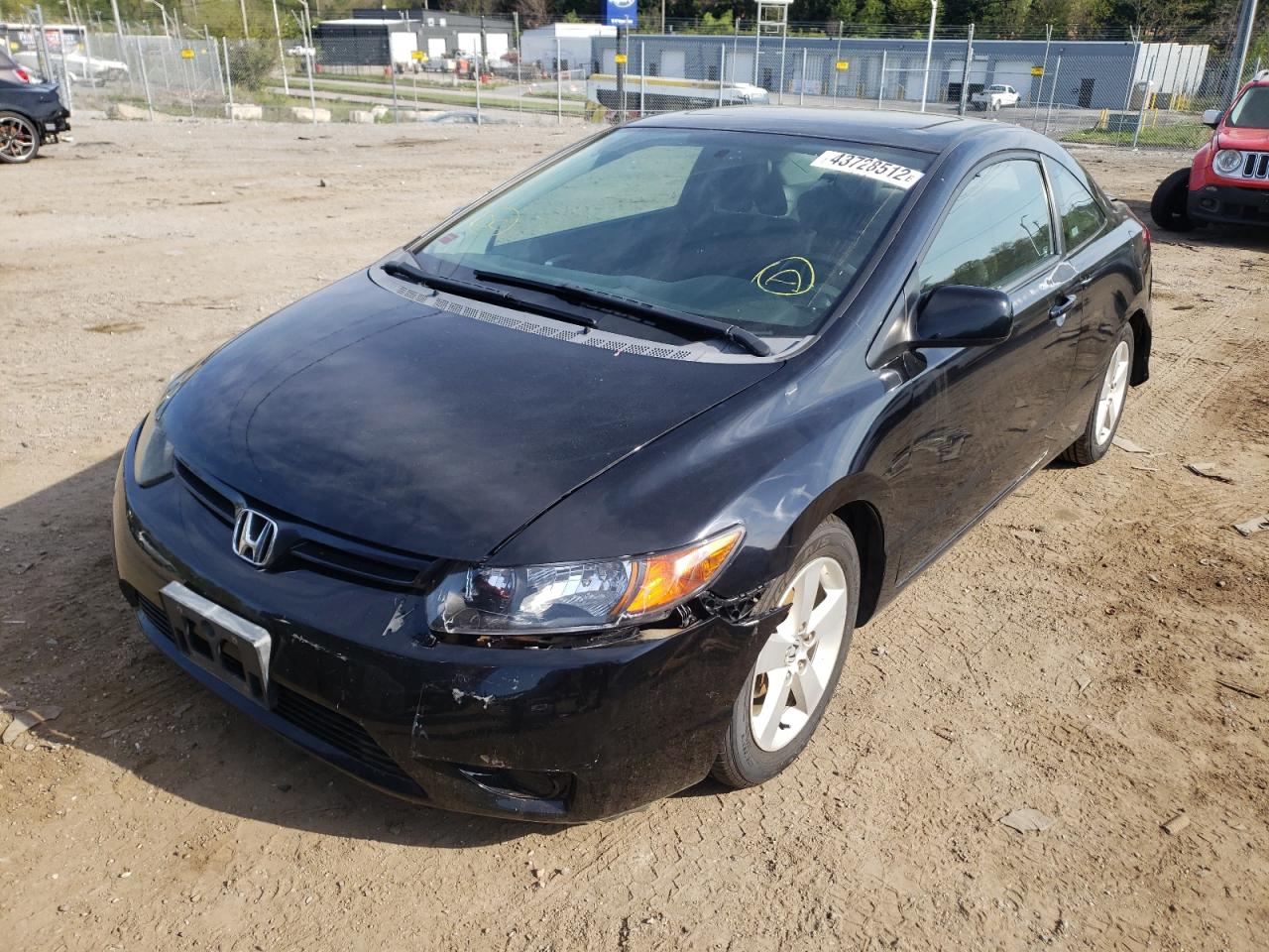 Photo 2 from auction – 2007 HONDA CIVIC EX with VIN 2HGFG11877H578202