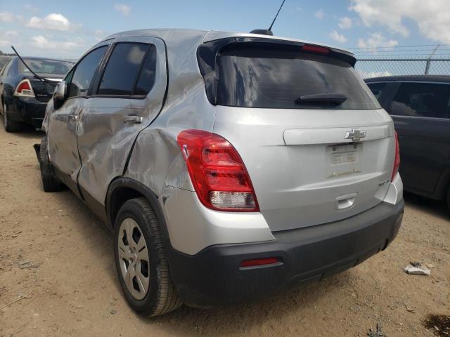 Photo 3 from auction – 2016 CHEVROLET TRAX LS with VIN 3GNCJKSB6GL126890