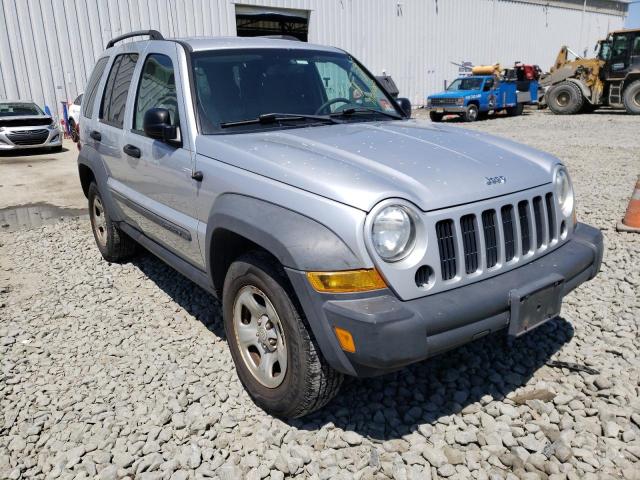 Photo 1 from auction – 2007 JEEP LIBERTY SP with VIN 1J4GL48K67W537248