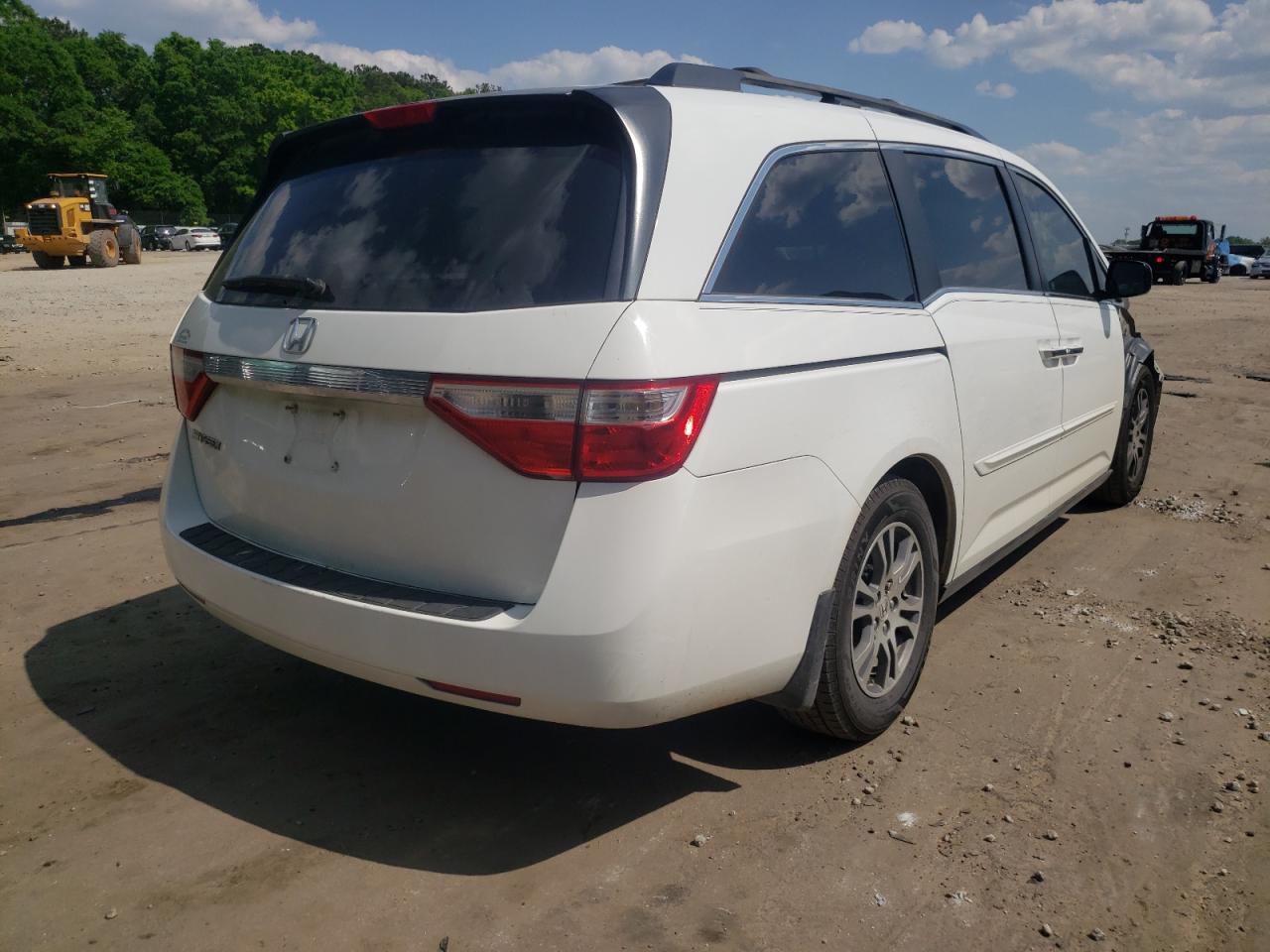 Photo 4 from auction – 2011 HONDA ODYSSEY EX with VIN 5FNRL5H40BB064126