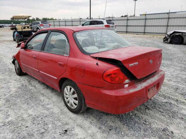 Photo 3 from auction – 2003 KIA SPECTRA BA with VIN KNAFB121735259198