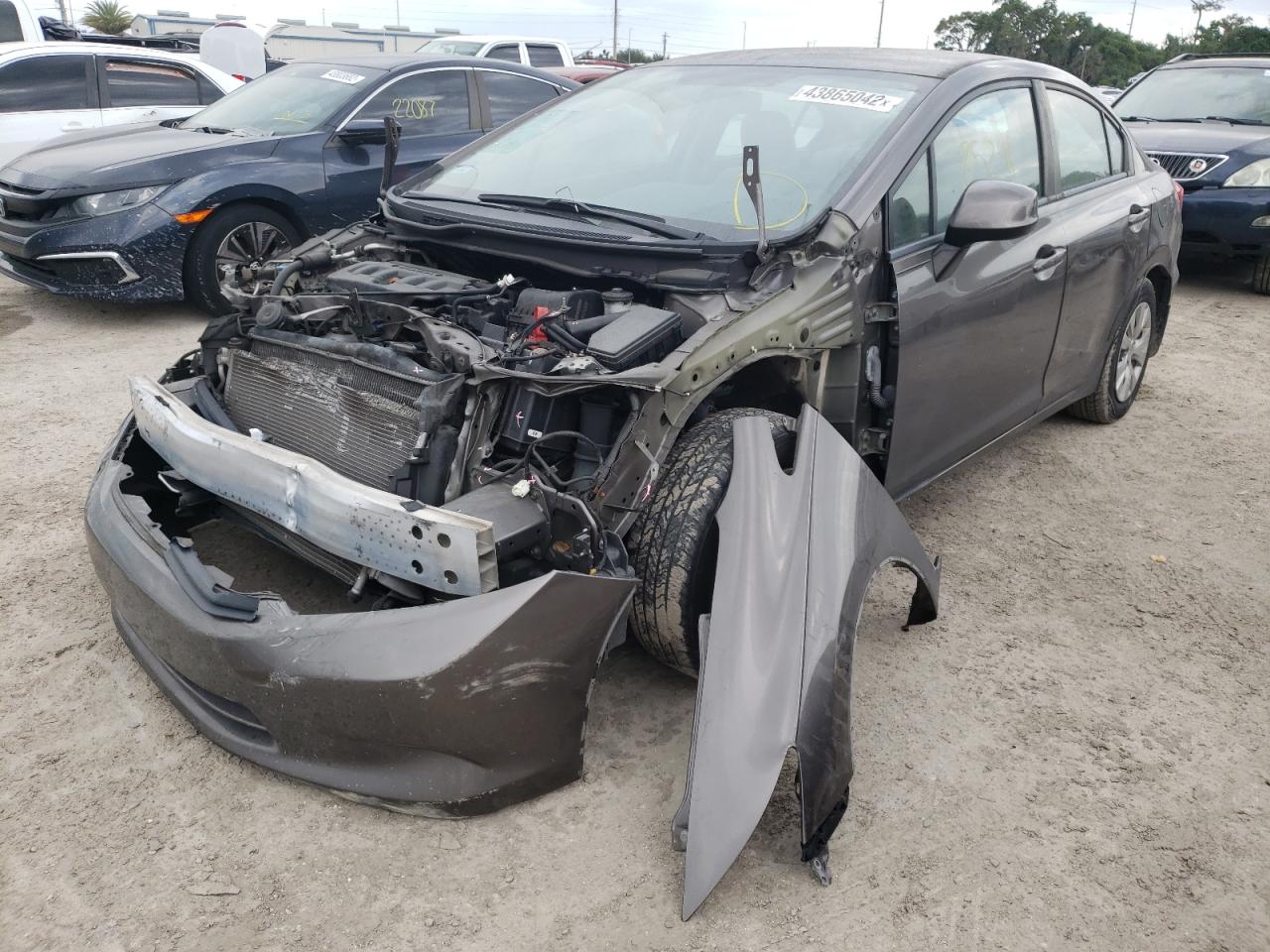 صورة رقم 2 من المزاد - 2012 HONDA CIVIC LX مع VIN 19XFB2F59CE094586