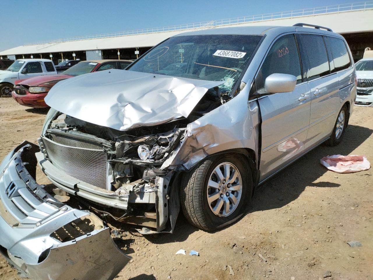 Photo 2 from auction – 2010 HONDA ODYSSEY EX with VIN 5FNRL3H5XAB075176