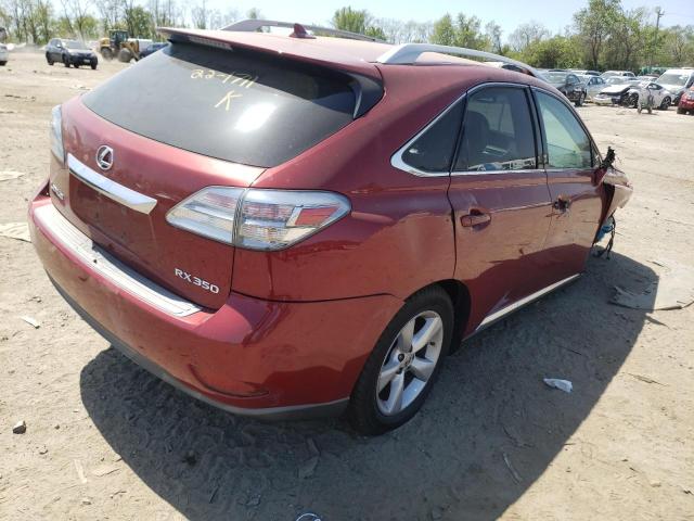 Photo 4 from auction – 2010 LEXUS RX 350 with VIN 2T2BK1BAXAC019253