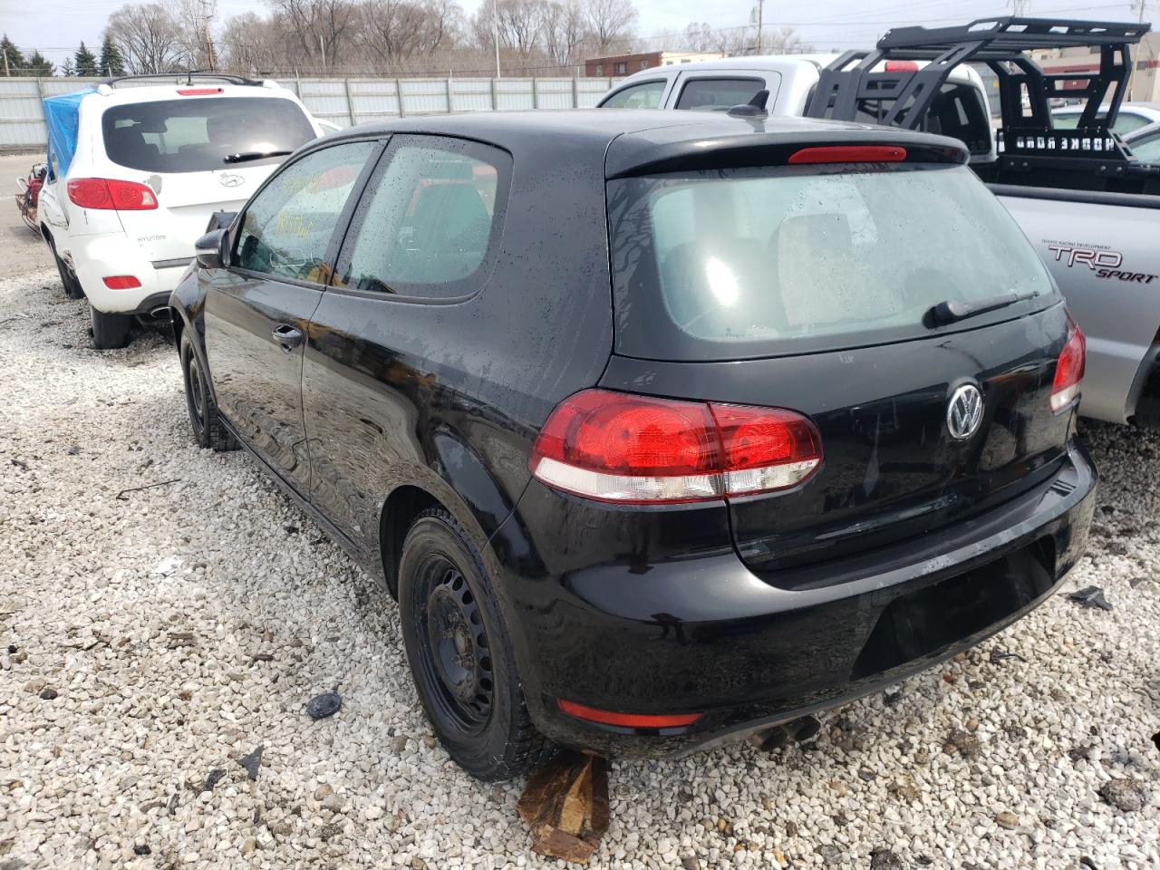 Photo 3 from auction – 2012 VOLKSWAGEN GOLF with VIN WVWAA7AJ9CW007693
