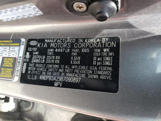 Photo 10 from auction – 2011 KIA SPORTAGE L with VIN KNDPB3A29B7090897