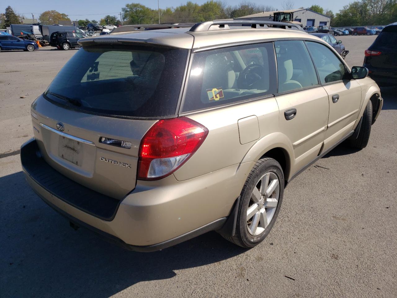 Photo 4 from auction – 2008 SUBARU OUTBACK 2. with VIN 4S4BP61C187313881