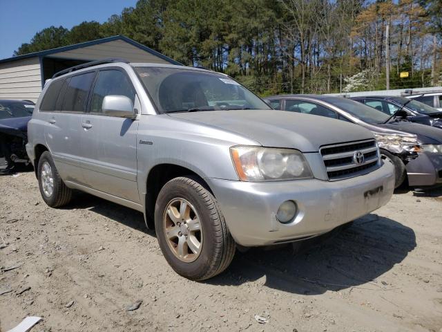 TOYOTA HIGHLANDER 2002 with VIN JTEGF21A620034023 - Photo from auction