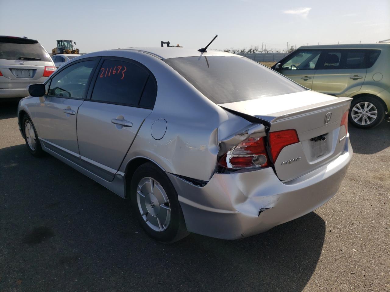 Photo 3 from auction – 2006 HONDA CIVIC HYBR with VIN JHMFA36266S005474