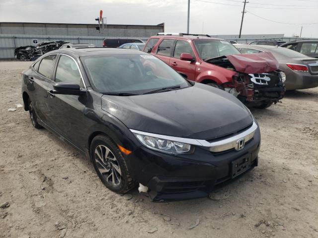 HONDA CIVIC EX 2018 with VIN 19XFC2F71JE011339 - Photo from auction