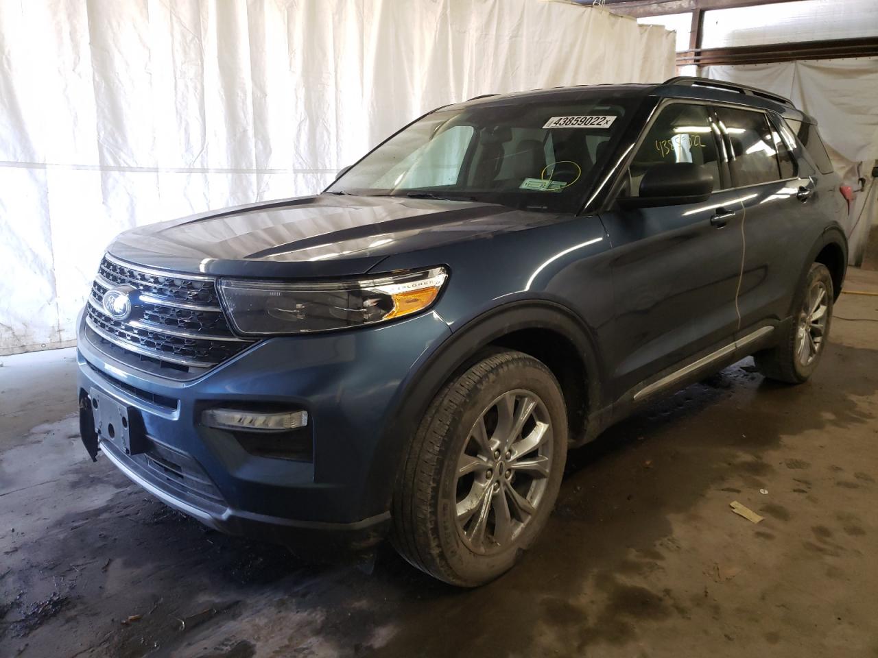 Photo 2 from auction – 2020 FORD EXPLORER X with VIN 1FMSK8DH5LGA50546