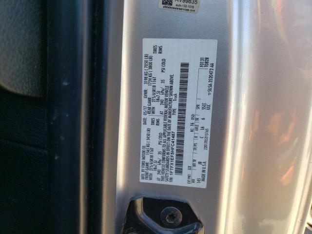 Photo 10 from auction – 2017 FORD F150 SUPER with VIN 1FTFX1EF5HFC41487