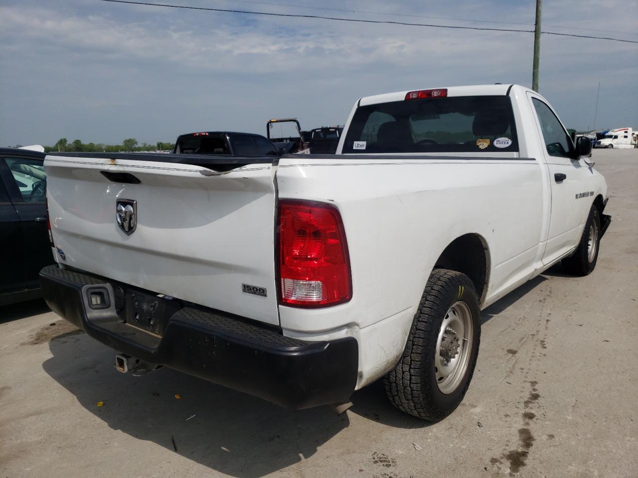 Photo 4 from auction – 2012 DODGE RAM 1500 S with VIN 3C6LD4RT1CG198181
