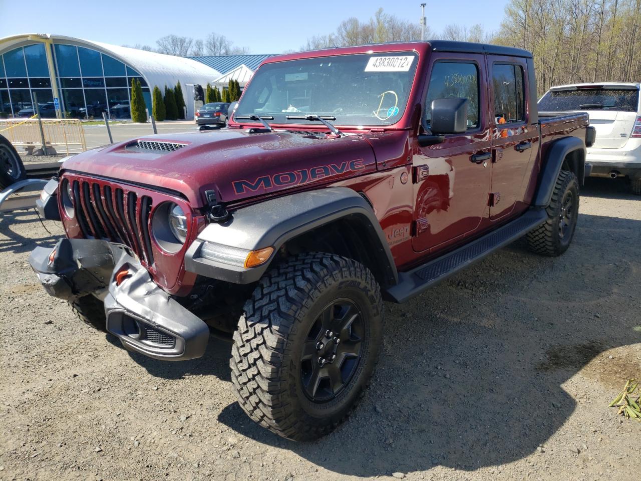 Photo 2 from auction – 2021 JEEP GLADIATOR with VIN 1C6JJTEG5ML565929