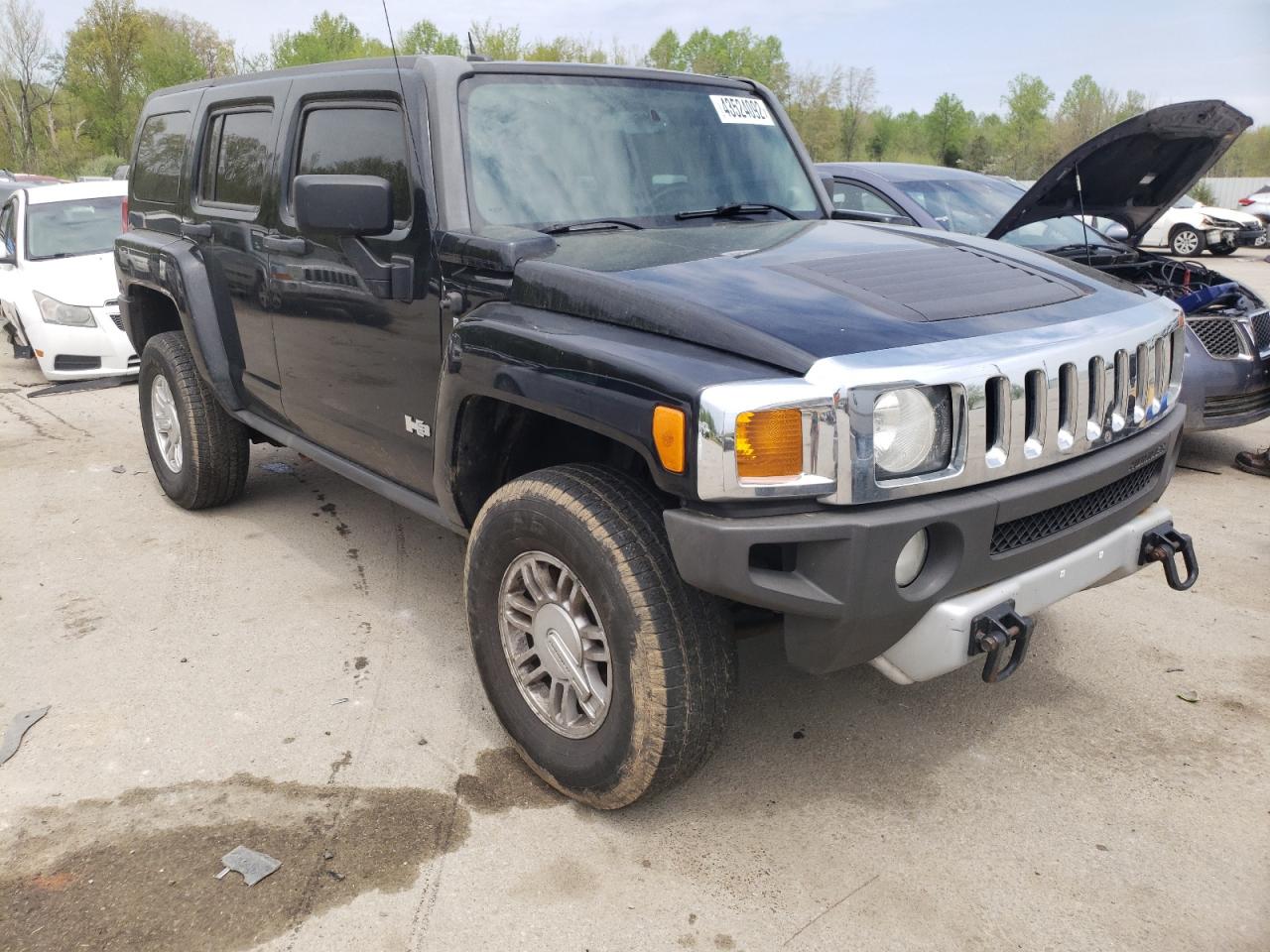 HUMMER H3 2008 with VIN 5GTEN13E788155185 - Photo from auction