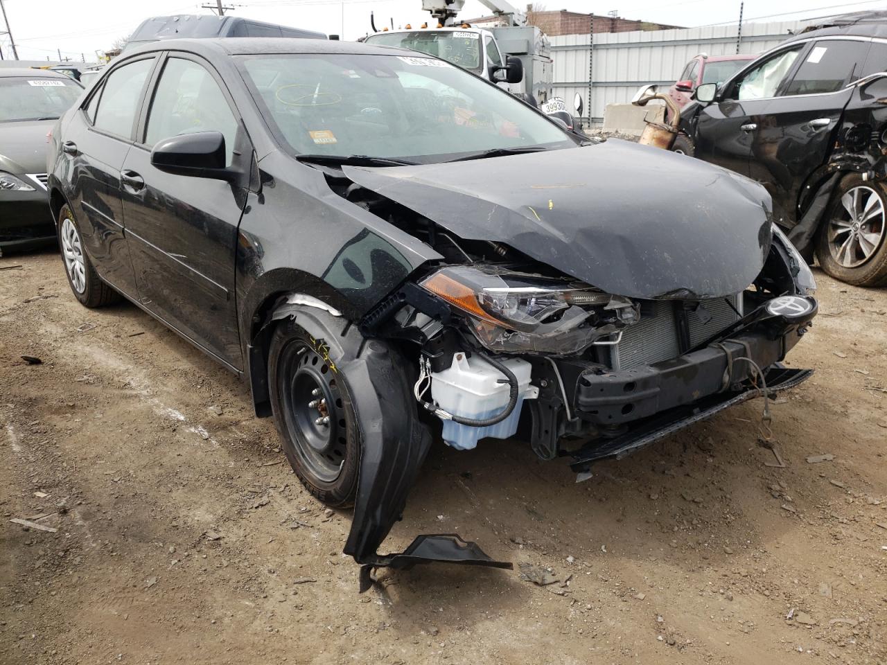 TOYOTA COROLLA L 2017 with VIN 2T1BURHE8HC882862 - Photo from auction